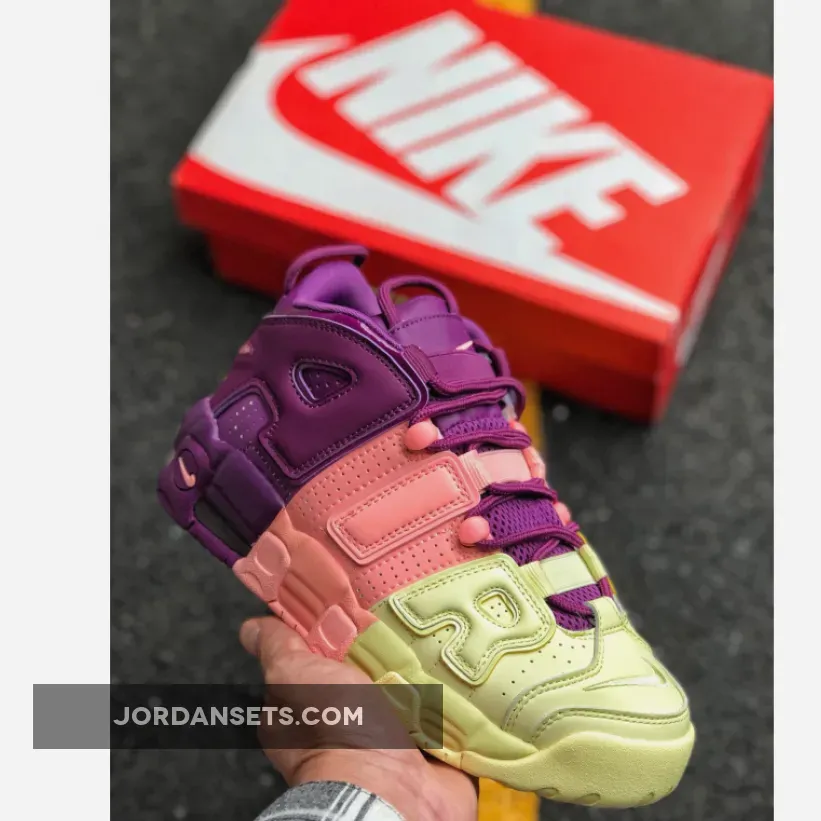 Nike Air More Uptempo GS 'Lucky Charms' AV8237-800 nike uptempo tricolor