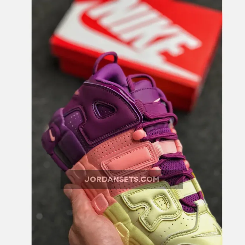 Nike Air More Uptempo GS 'Lucky Charms' AV8237-800 nike uptempo tricolor