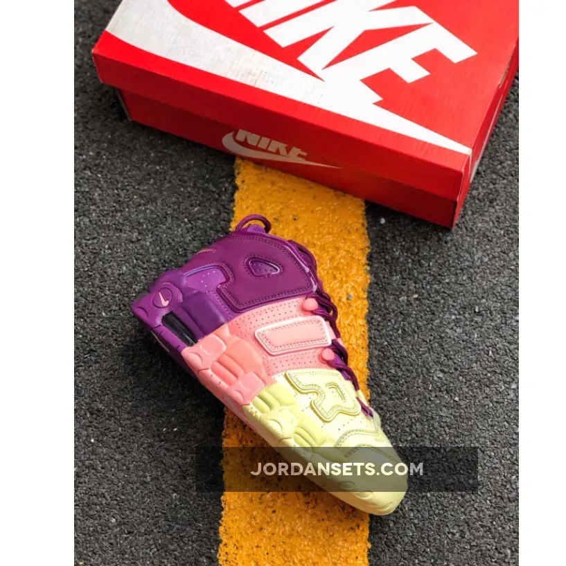 Nike Air More Uptempo GS 'Lucky Charms' AV8237-800 nike uptempo tricolor