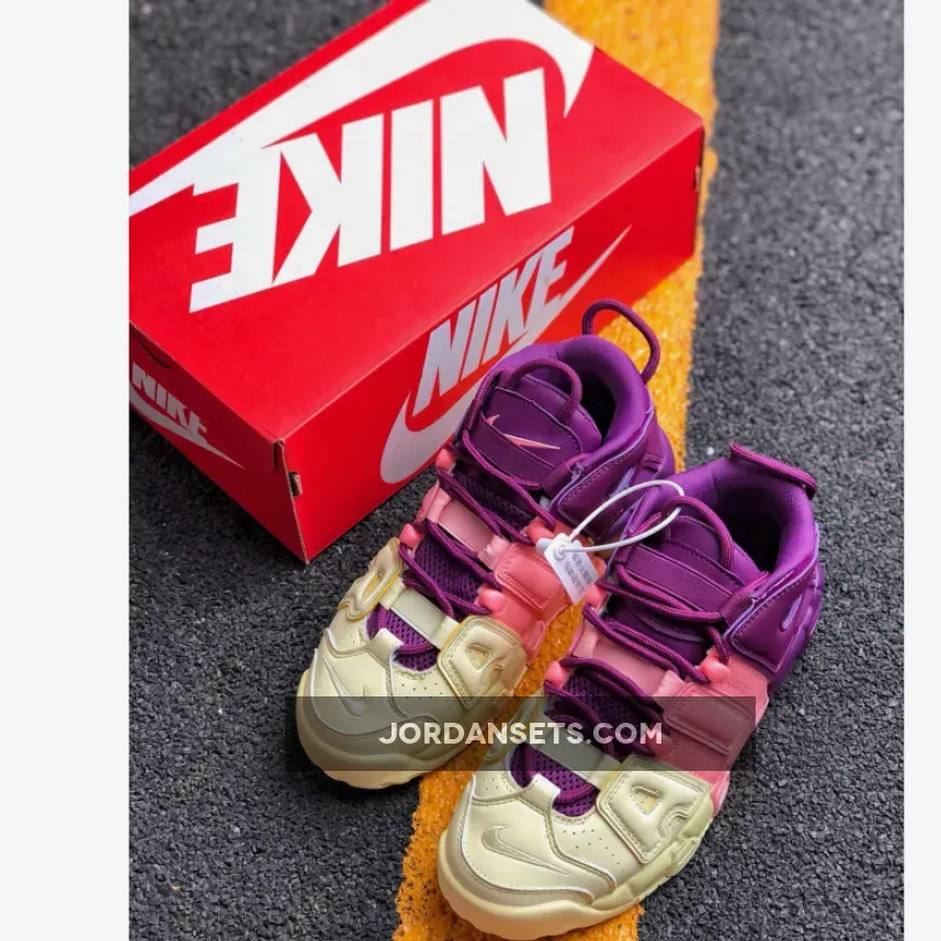 Nike Air More Uptempo GS 'Lucky Charms' AV8237-800 nike uptempo tricolor