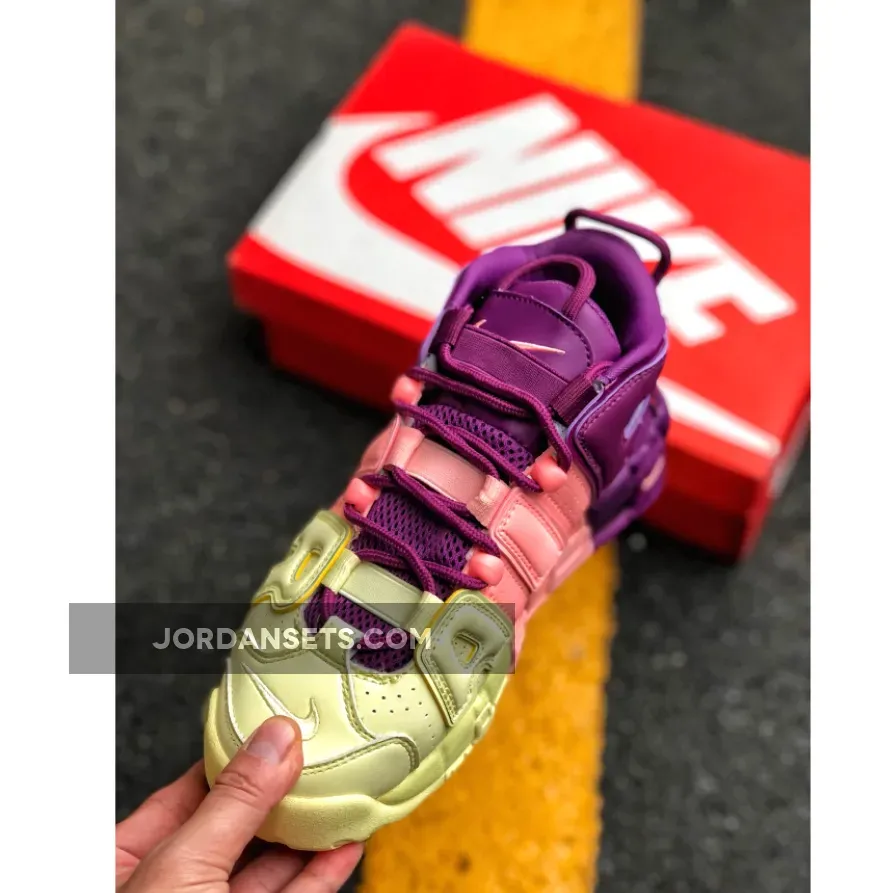 Nike Air More Uptempo GS 'Lucky Charms' AV8237-800 nike uptempo tricolor