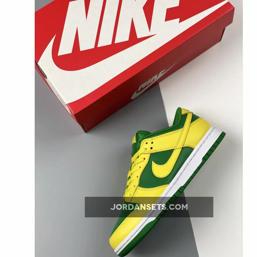 Nike Dunk Low Retro Reverse Brazil | Dunks Brazil For Sale Nike Dunk Low Retro Reverse Brazil | Dunks Brazil For Sale