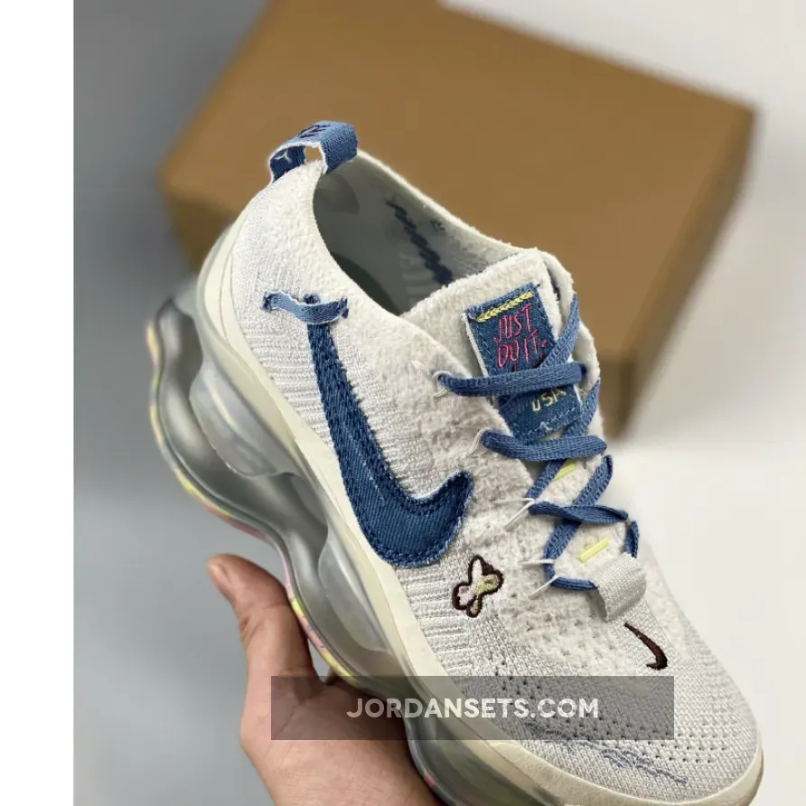 Nike Air Max Scorpion Just Do It White/Blue | just do it com FJ7736-141