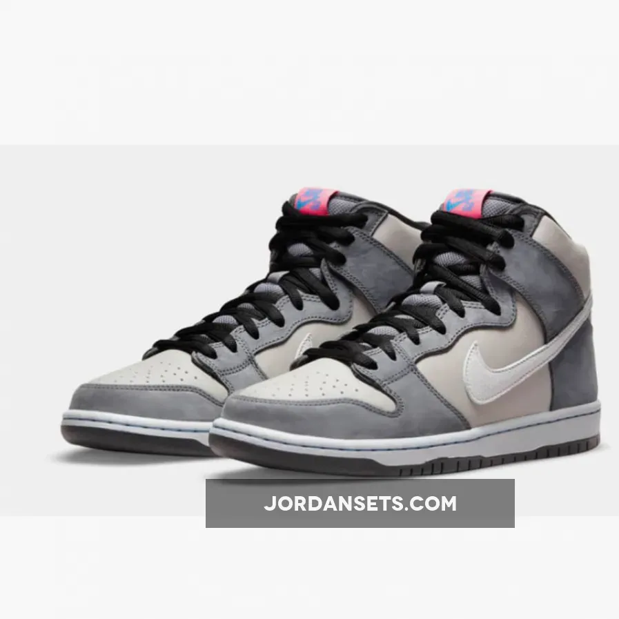Nike SB Dunk High Medium Grey DJ9800-001 nike dunk high medium grey