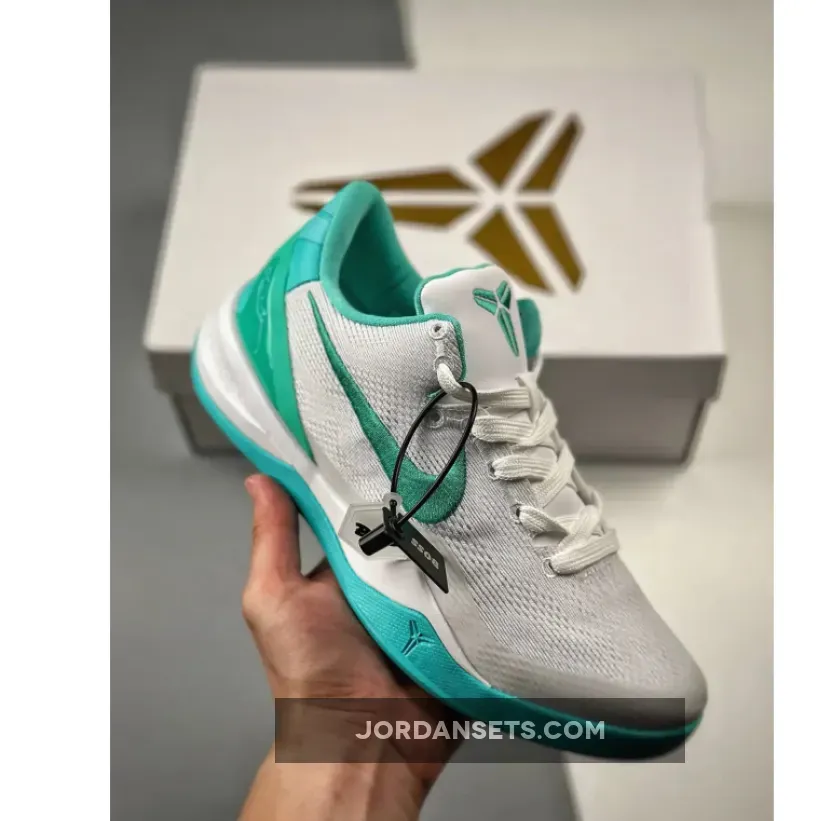 Nike Kobe 8 Protro "Radiant Emerald" White / Green | KOBE 8 EMERALD
