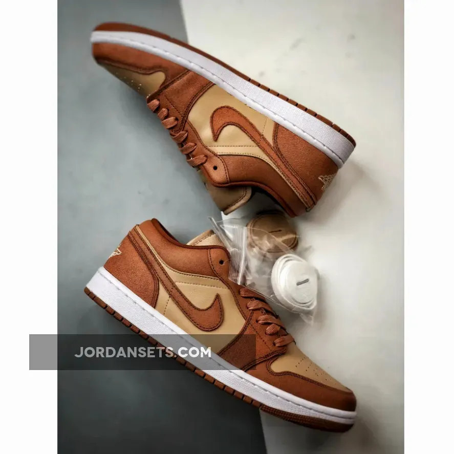 Air Jordan 1 Low SE Legend Medium Brown Air Jordan 1 Low SE Legend Medium Brown