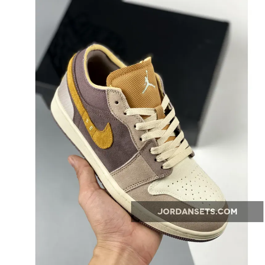 Air Jordan 1 Low SE Craft 'Taupe Haze' DN1635-200 - tan jordans