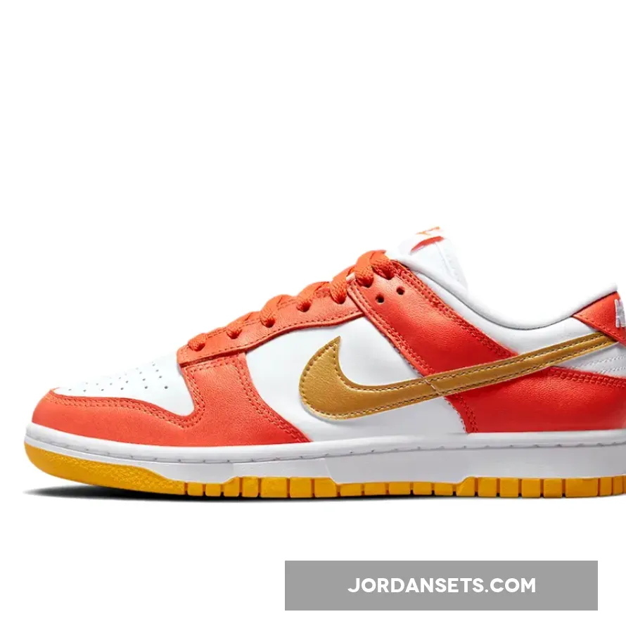 Nike Dunk Low 'Golden Orange' Orange/White-Gold DQ4690-800 orange yellow dunks