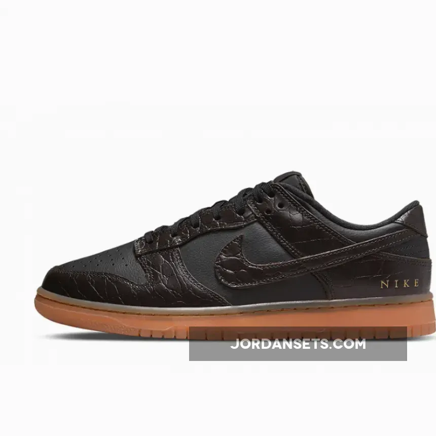 Nike Dunk Low Velvet Brown DV1024-010 dunk low velvet brown black