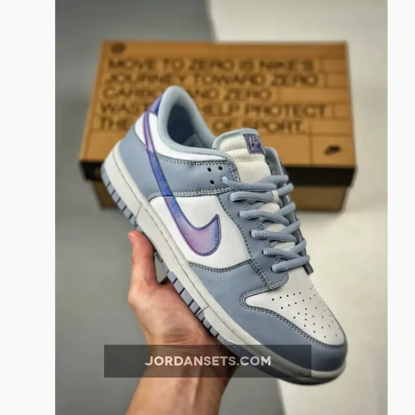 Nike Dunk Low Blue Iridescent Blue Nikes FJ4668-400