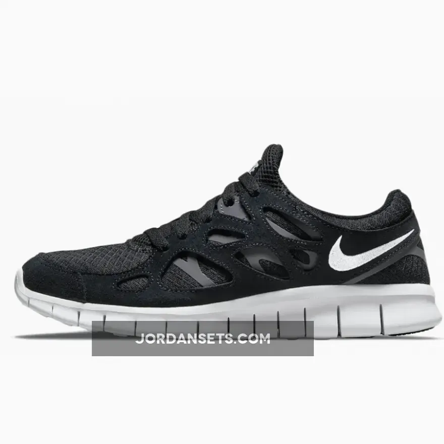 Nike Free Run 2 Black White 537732-004 Restock