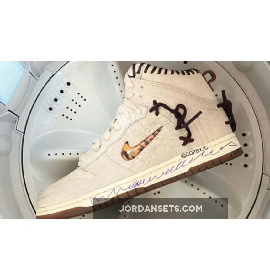 Bodega x Nike Dunk High 'Legend' Sail/Birch-Rustic-Multi-Color - nike bodega dunk high