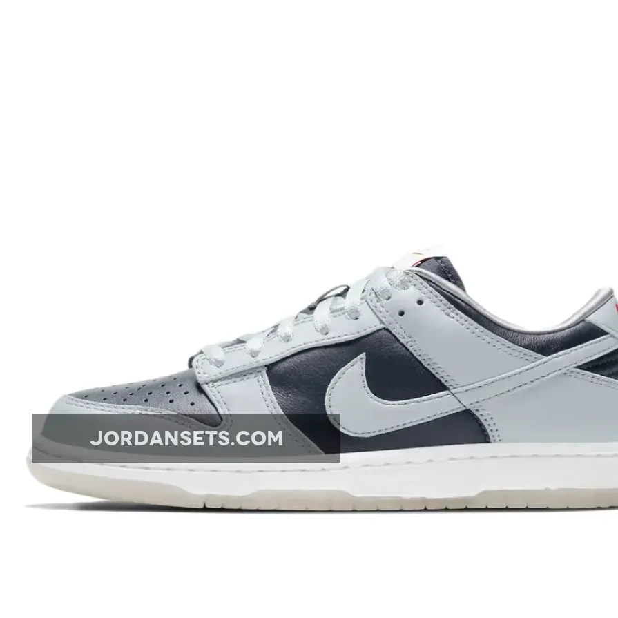 Nike Dunk Low College Navy/Wolf Grey-University Red - collage navy dunks