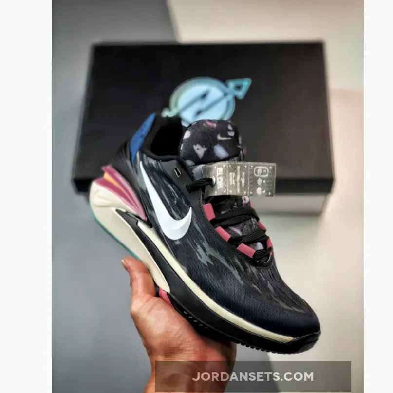 Nike Zoom GT Cut 2 'We Fly To Defy' Black/Metallic White-Desert Berry nike gt cut 2 review