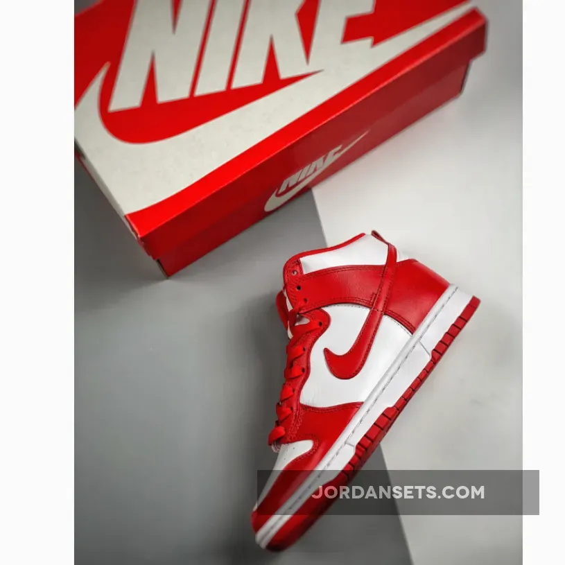 Nike Dunk High Championship White Red / All Red Dunks DD1399-106