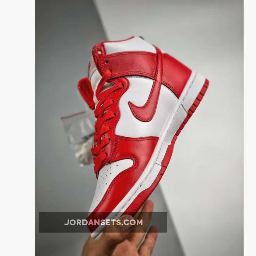 Nike Dunk High Championship White Red / All Red Dunks DD1399-106
