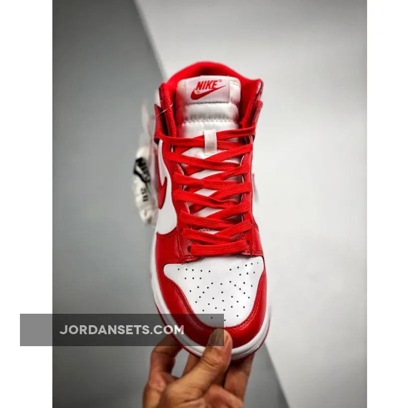 Nike Dunk High Championship White Red / All Red Dunks DD1399-106
