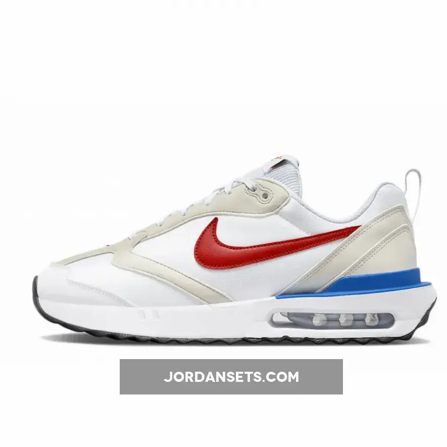 Nike Air Max Dawn 'Forest Gump' White Blue Red #nike air red and blue
