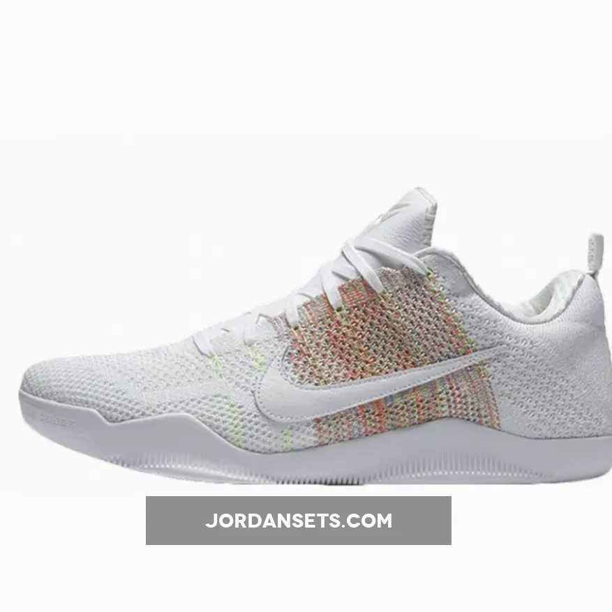 Nike Kobe 11 Elite Low 4KB White/Multicolor kobe 11 elite low northern lights