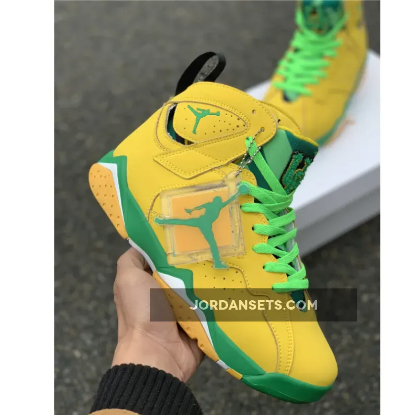 Online Sale Oregon 7s Air Jordan 7 'Oregon Ducks' PE