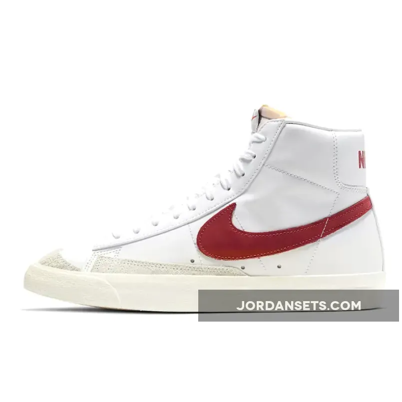 Nike Blazer Mid 77 White Red BQ6806-102 #nike blazer brick red