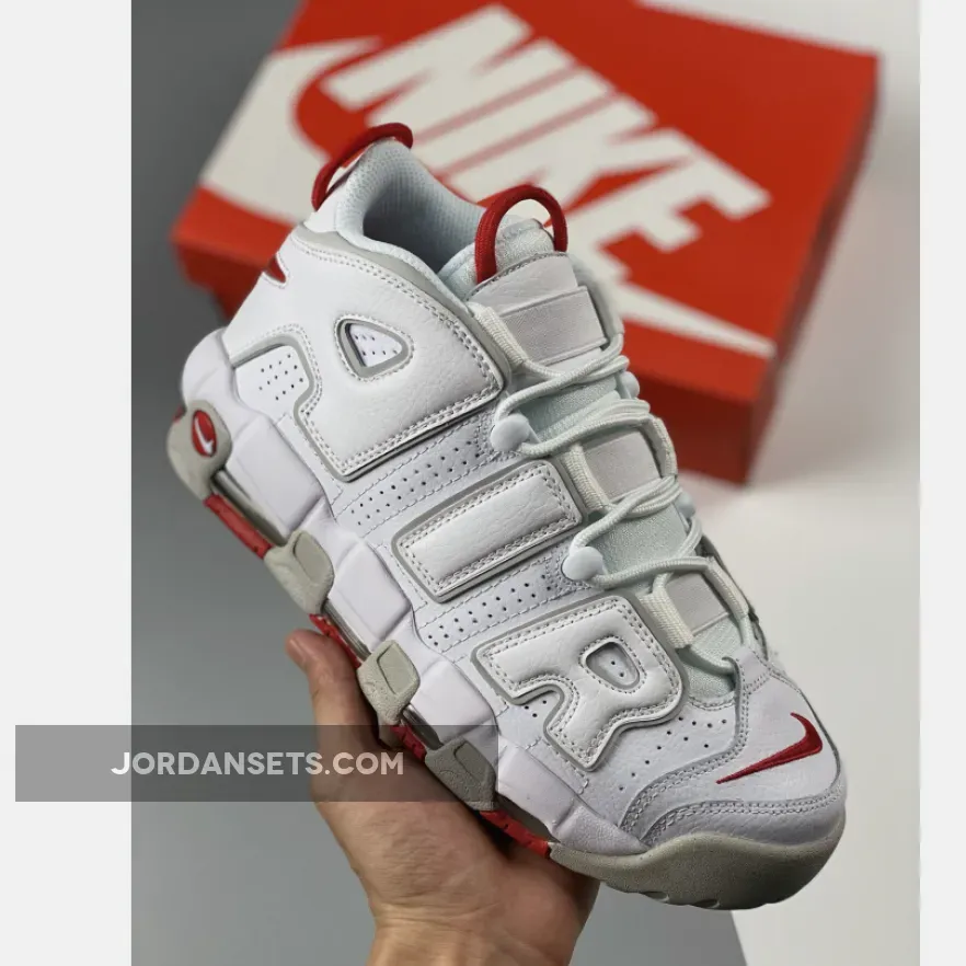 Nike Air More Uptempo White Red Grey DX8965-100 To Buy
