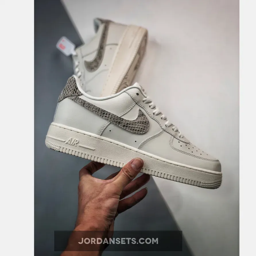 Nike Air Force 1 Low 'Sail Snakeskin' DD8959-002 FD0801-100-1 For Sale
