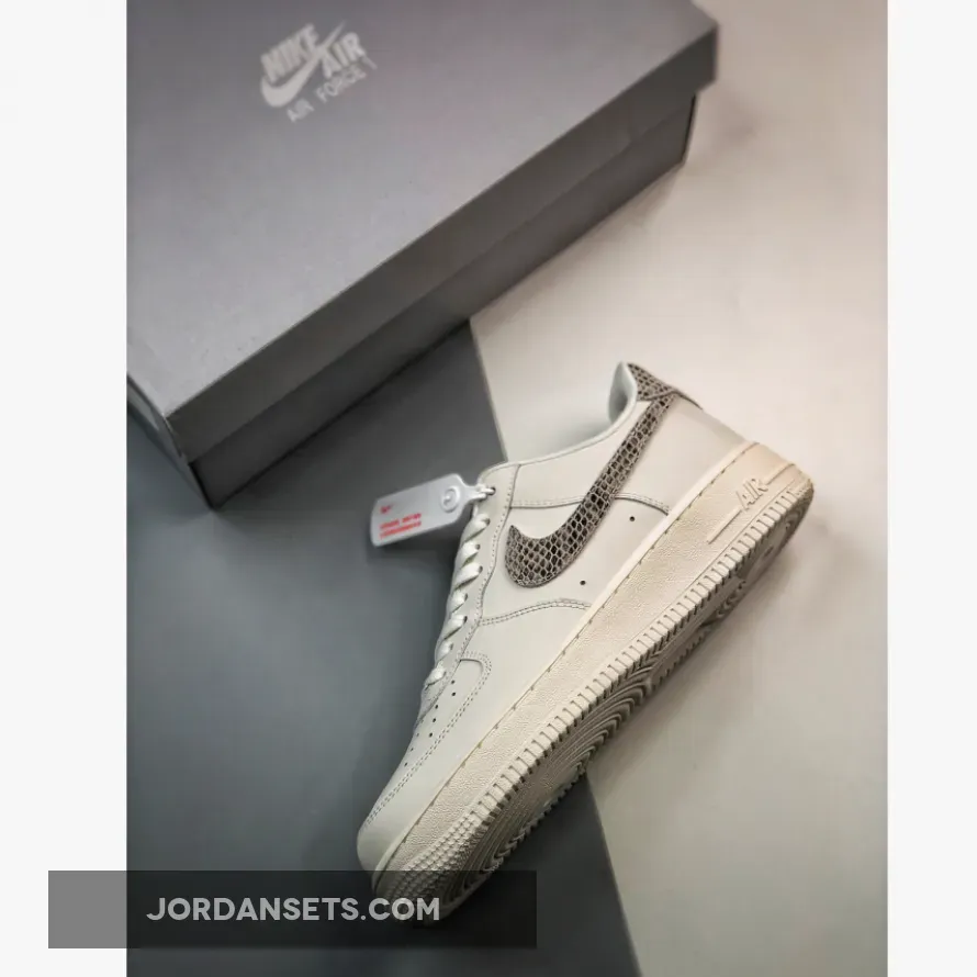 Nike Air Force 1 Low 'Sail Snakeskin' DD8959-002 FD0801-100-1 For Sale