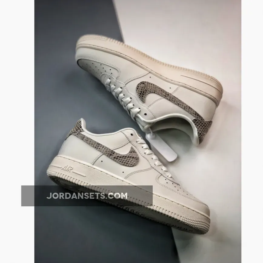 Nike Air Force 1 Low 'Sail Snakeskin' DD8959-002 FD0801-100-1 For Sale