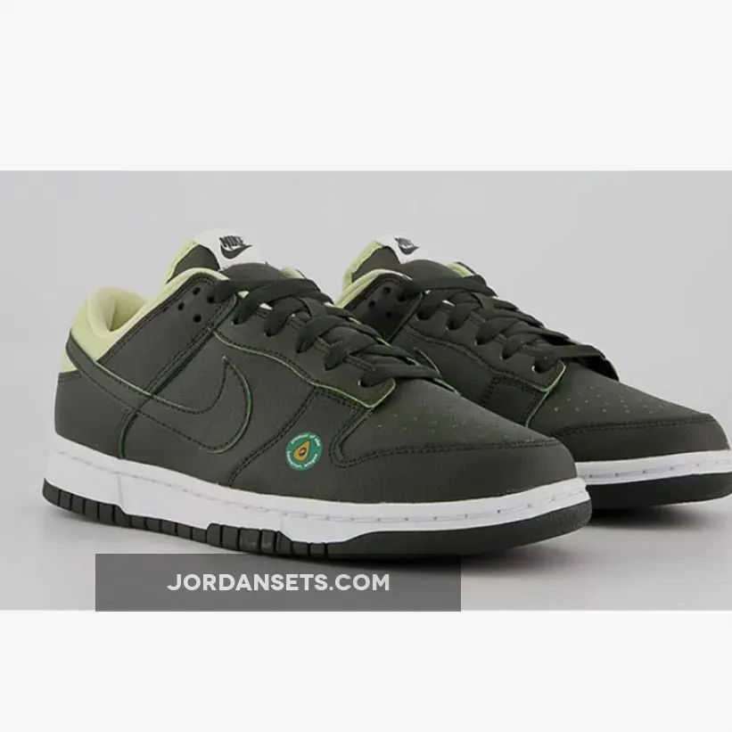 Nike Dunk Low 'Avocado' Sequoia/Zinnia-Eucalyptus Fog DM7606-300 / avocado jordan