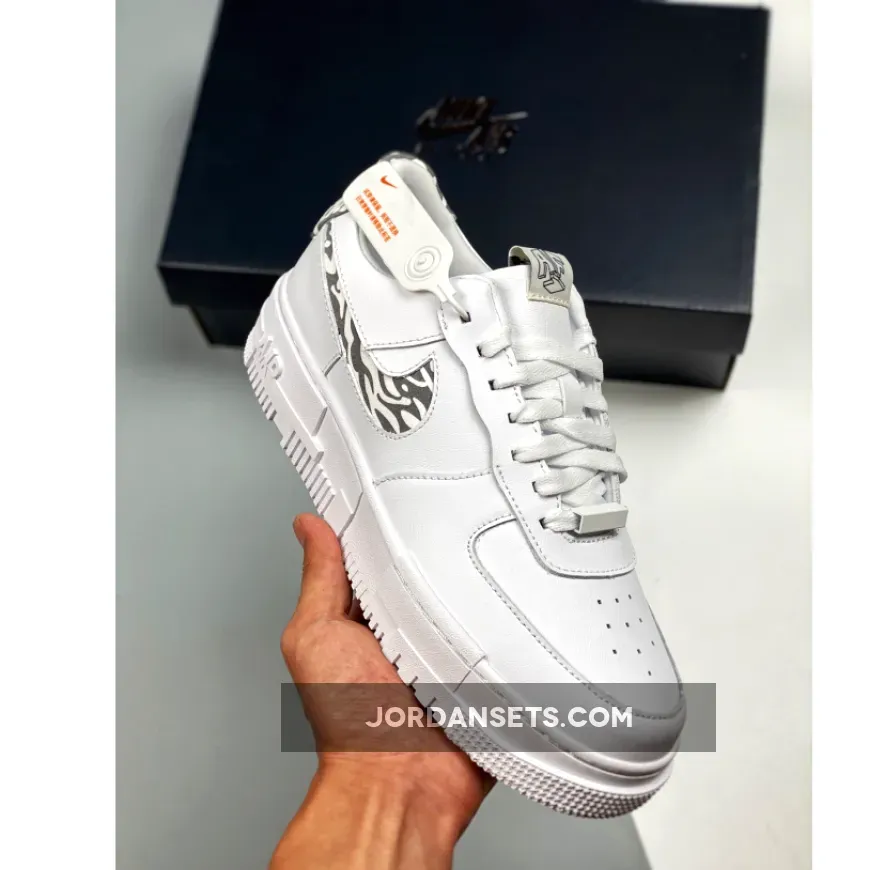 Nike Air Force 1 Zebra - Nike Air Force 1 Pixel 'Zebra' DH9632-100