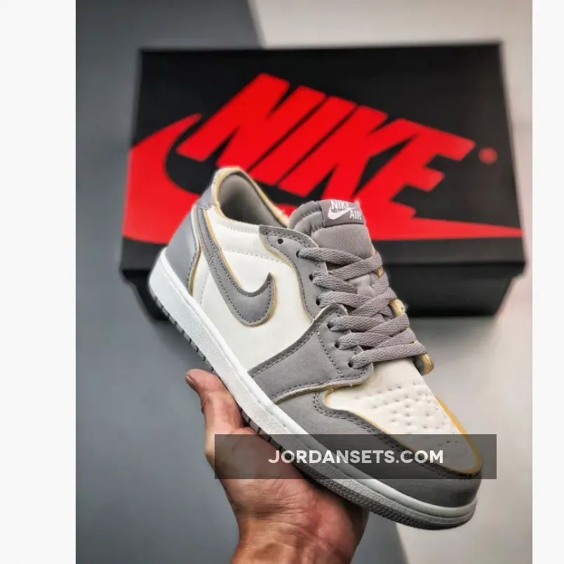 Air Jordan 1 Low Craft Tech Grey/Light Orewood Brown-White DN1635-002 air jordan 1 se craft