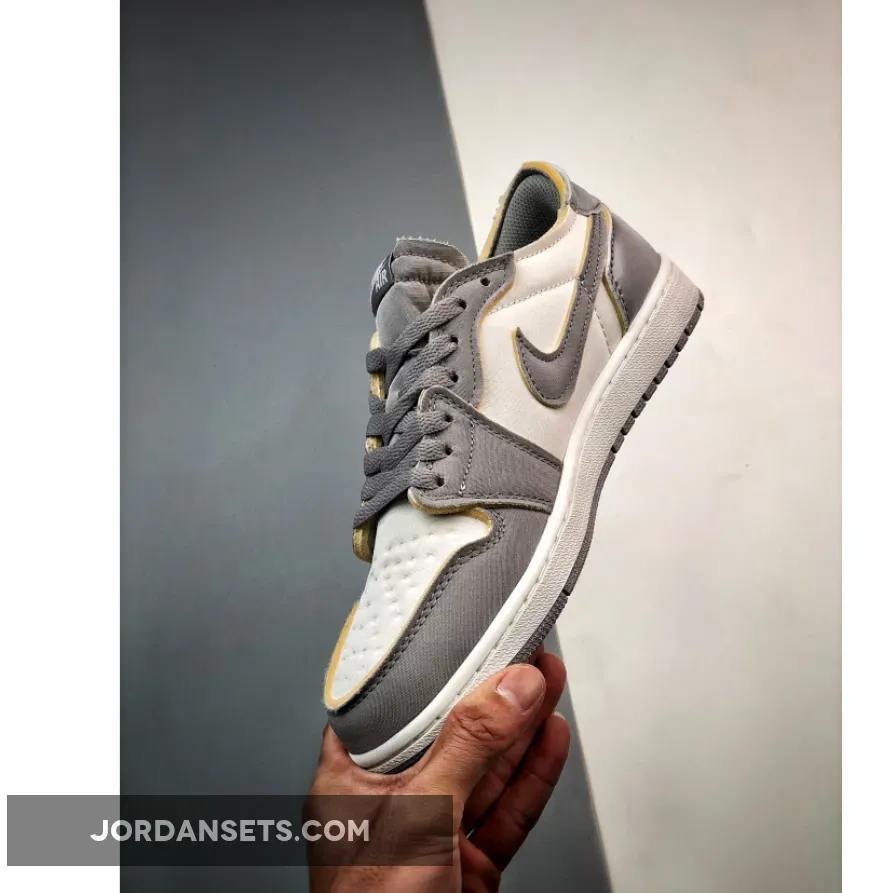 Air Jordan 1 Low Craft Tech Grey/Light Orewood Brown-White DN1635-002 air jordan 1 se craft