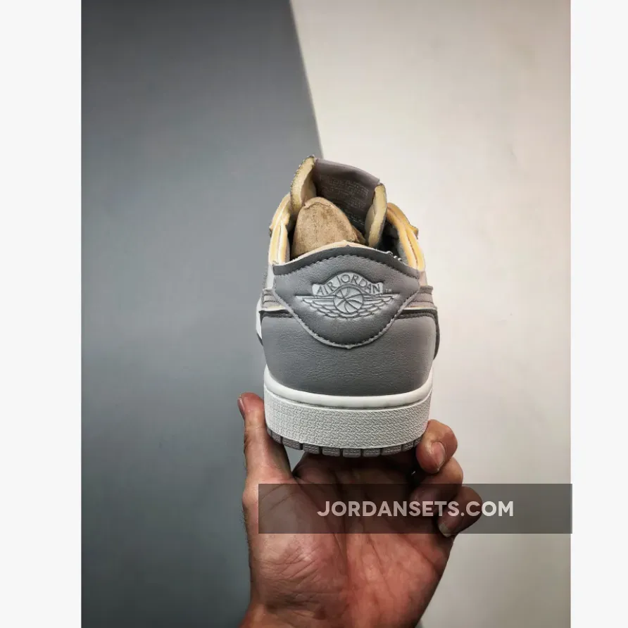 Air Jordan 1 Low Craft Tech Grey/Light Orewood Brown-White DN1635-002 air jordan 1 se craft