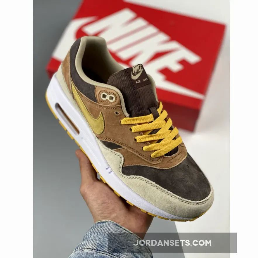 Nike Air Max 1 Ugly Duckling Pecan Yellow Ochre / air max 1 ugly duckling pack