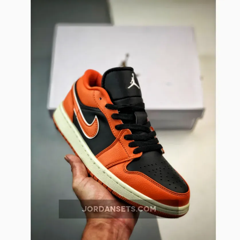 Air Jordan 1 Low Sport Spice/Coconut Milk/Black / Jordan 1 Spice