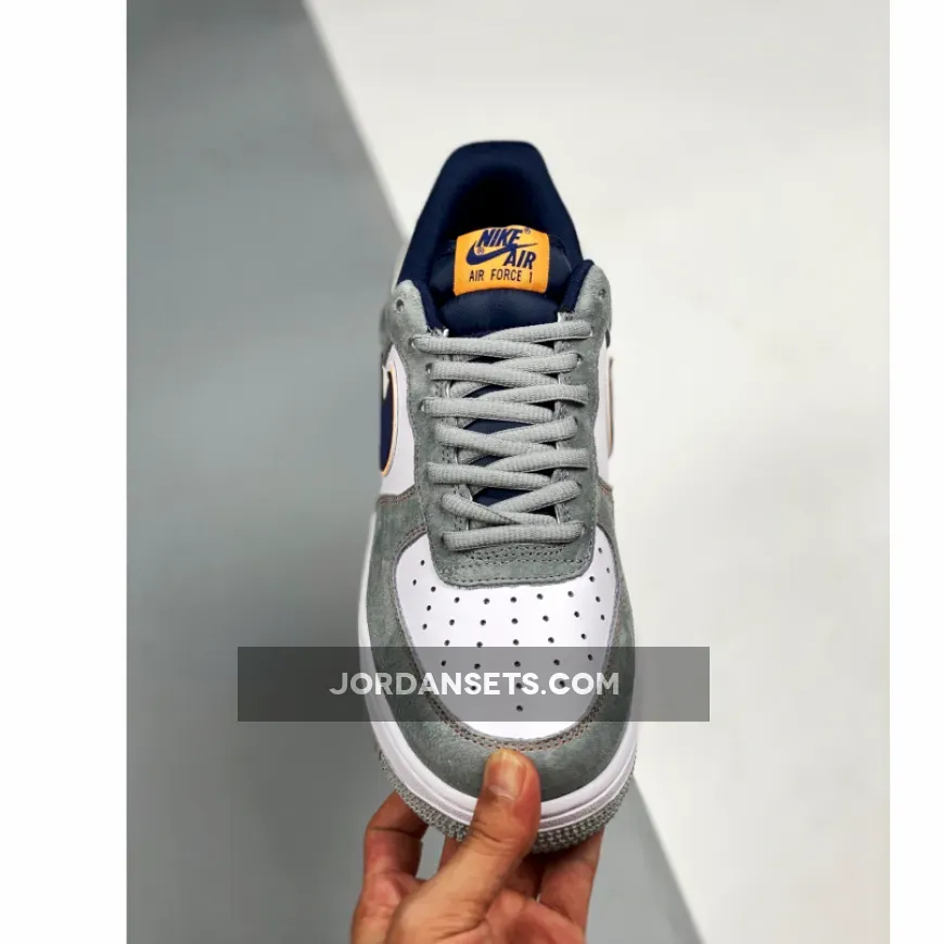 Nike Air Force 1 Low Grey White Navy 1680505063 Restock