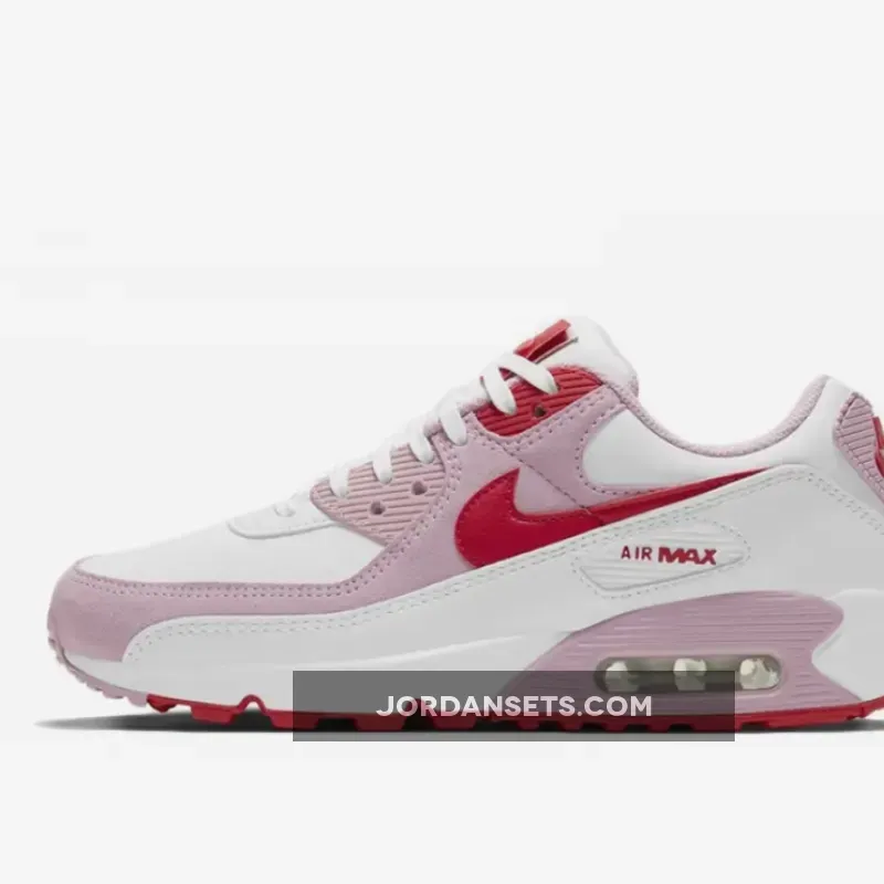 Nike Air Max 90 QS Valentines Day 2021 DD8029-100 nike air max 90 love letter
