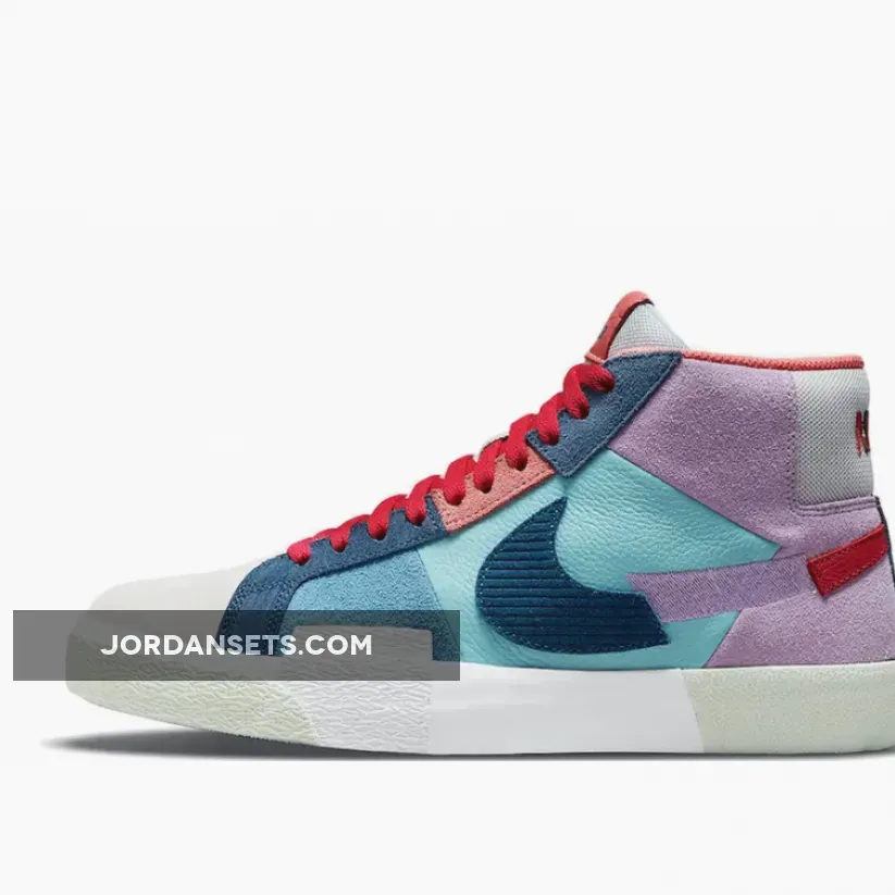 Nike Blazer Mid 'Mosaic' Lilac/Copa/Dutch Blue/Court Blue nike mosaic