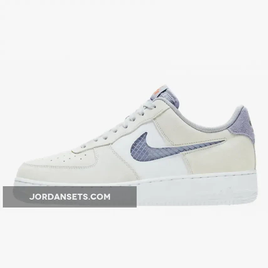 Nike Air Force 1 LV8 Pure Platinum Indigo Fog WMNS CJ4093-001 #see thru nike shoes