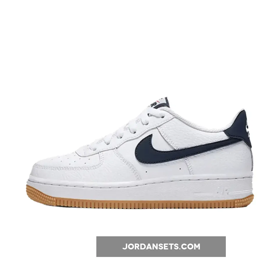 Nike Air Force 1 White Black For Womens CI1759-100 obsidian air force 1