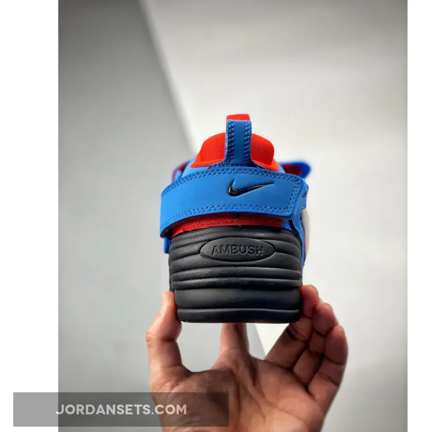 AMBUSH x Nike Air Adjust Force University Blue/Red-Black DM8465-400 - ambush nike