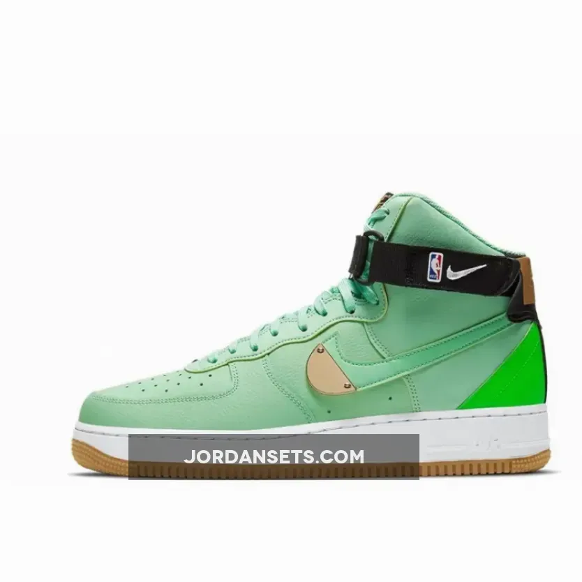 NBA x Nike Air Force 1 High Celtics Green - celtics af1