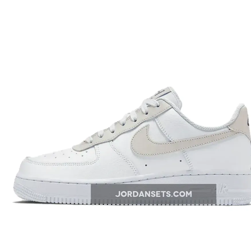 Nike Air Force 1 Low Summit White/Deep Royal-Light Bone - af1 light bone
