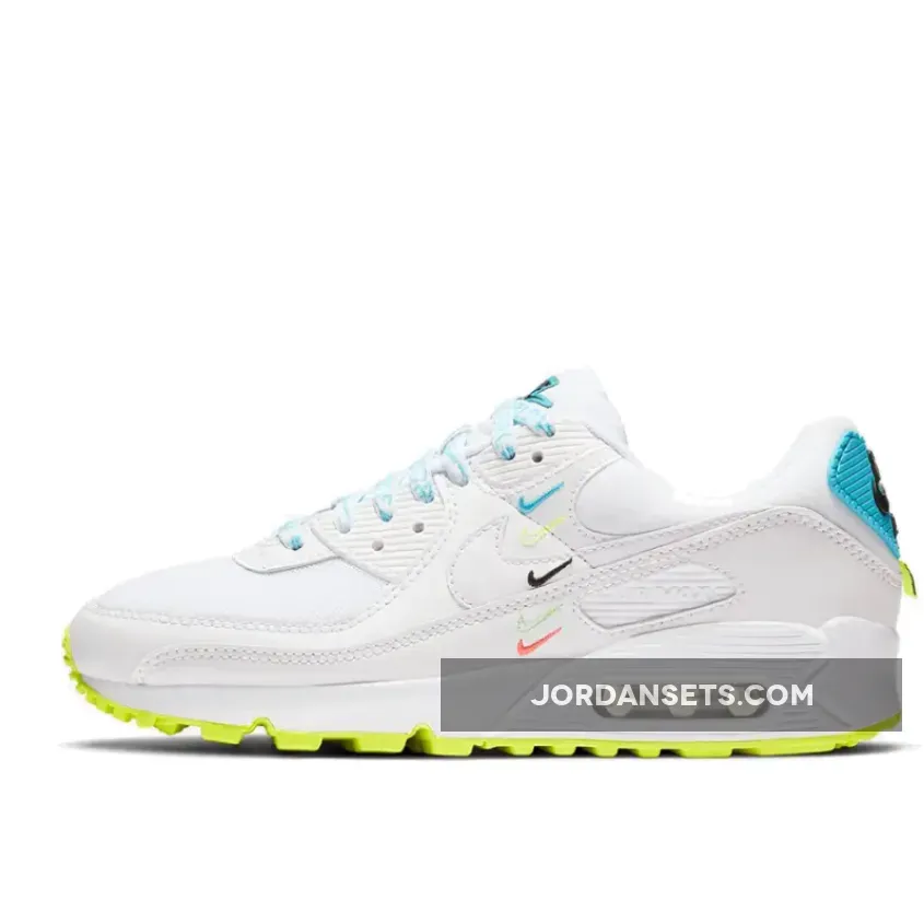 Nike Air Max 90 NS SE Worldwide White Blue Fury CK7069-100 Outlet