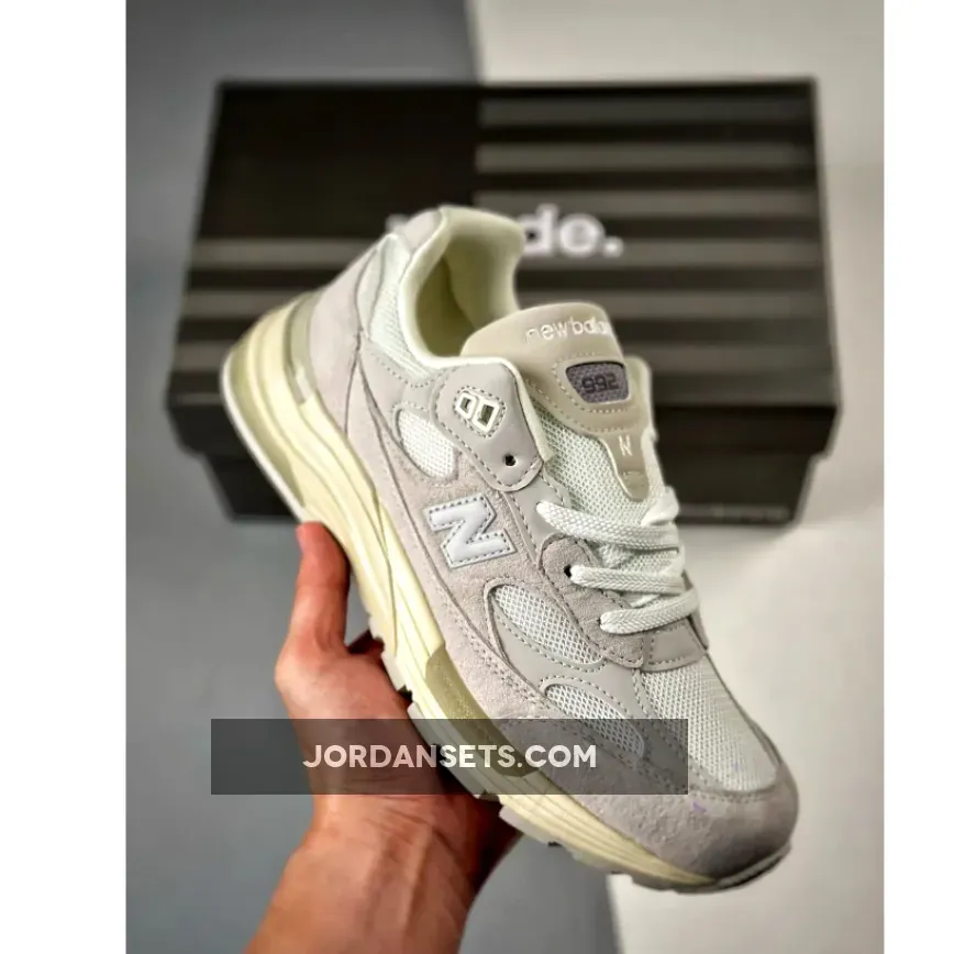 New Balance 992 White Silver New Balance 992 White Silver Women's