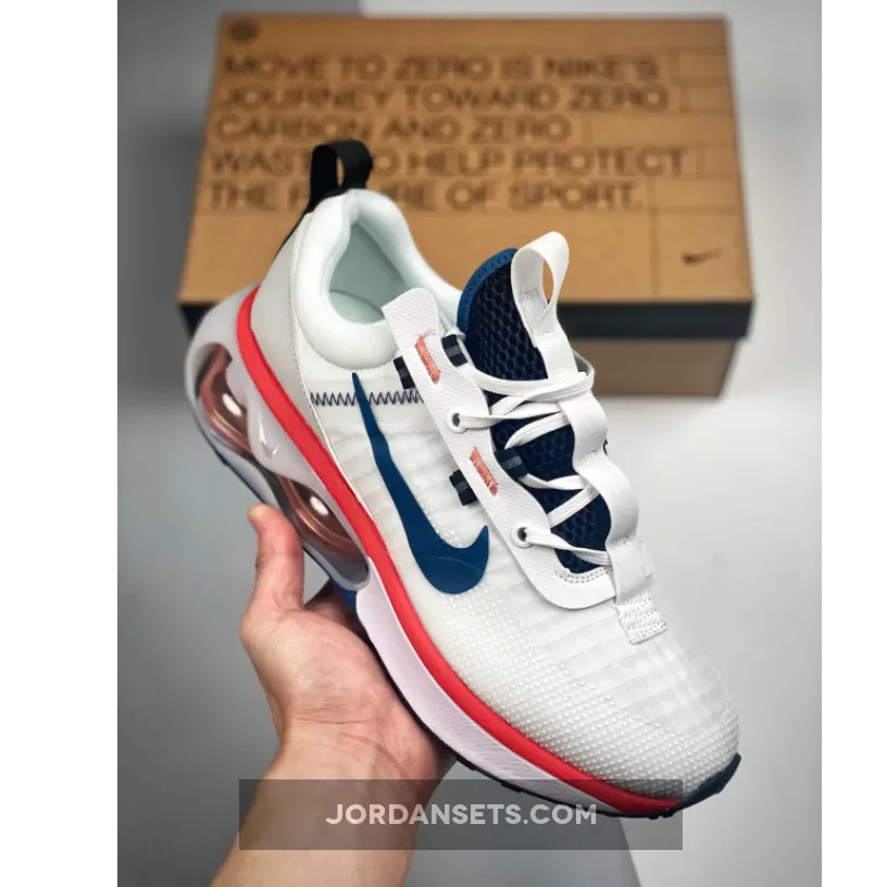 Nike Air Max 2021 Men's Grey / Nike Air Max 2021 GS Navy Crimson Iron Grey For Womens DA3199-101