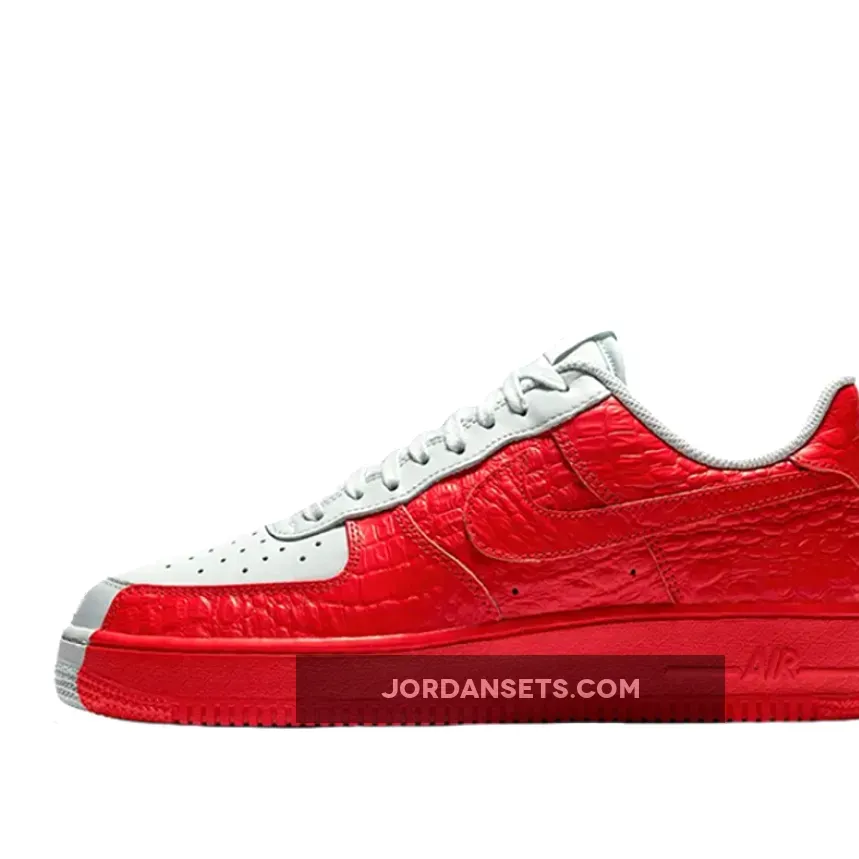 Nike Air Force 1 Low Split Crimson 905345-005 For Sale