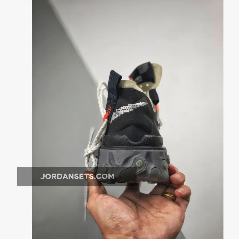 Nike React WR ISPA Black/Metallic Silver AR8555-001 New Releases