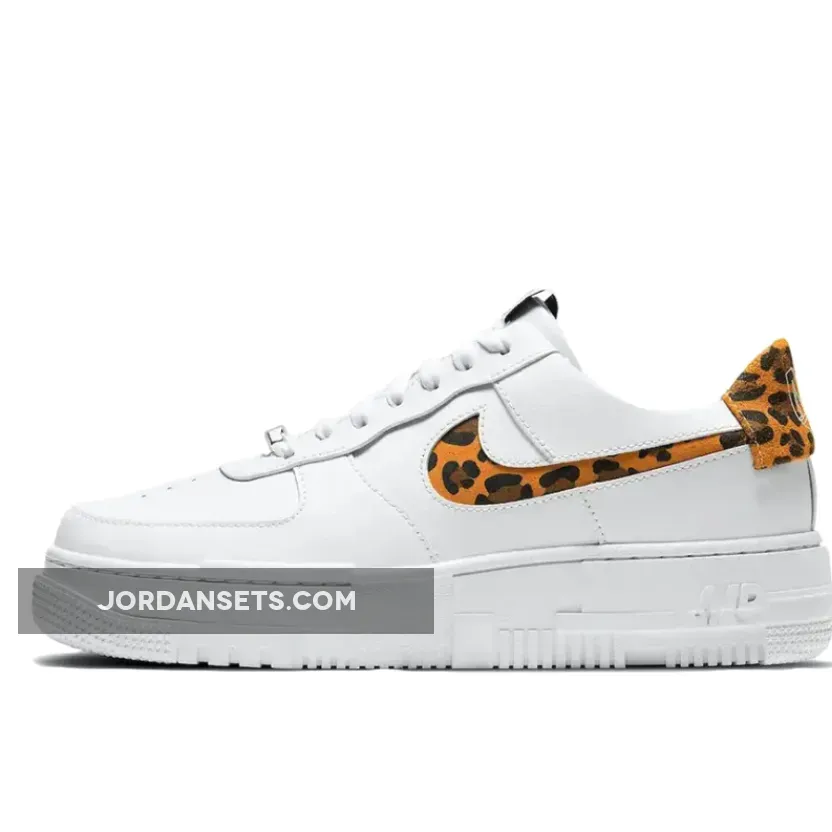 Nike Air Force 1 Pixel Leopard For Womens CV8481-100 multi color nikes
